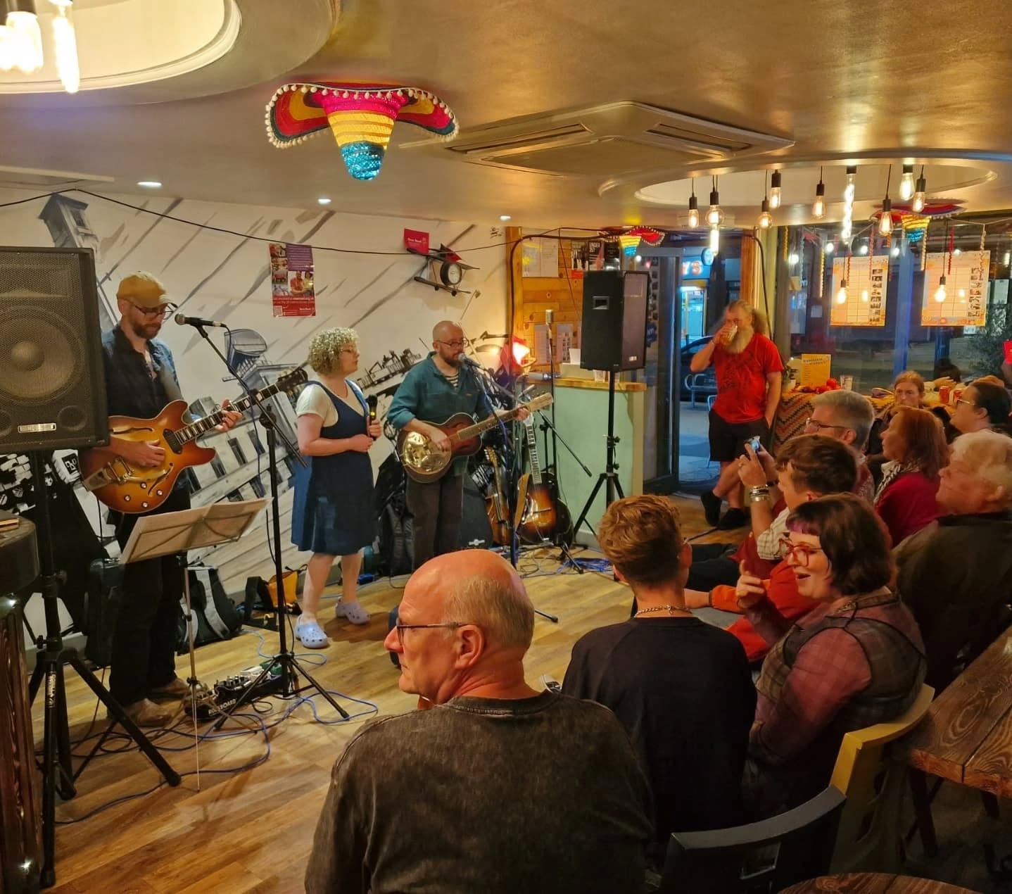 A performance at Clockwork
