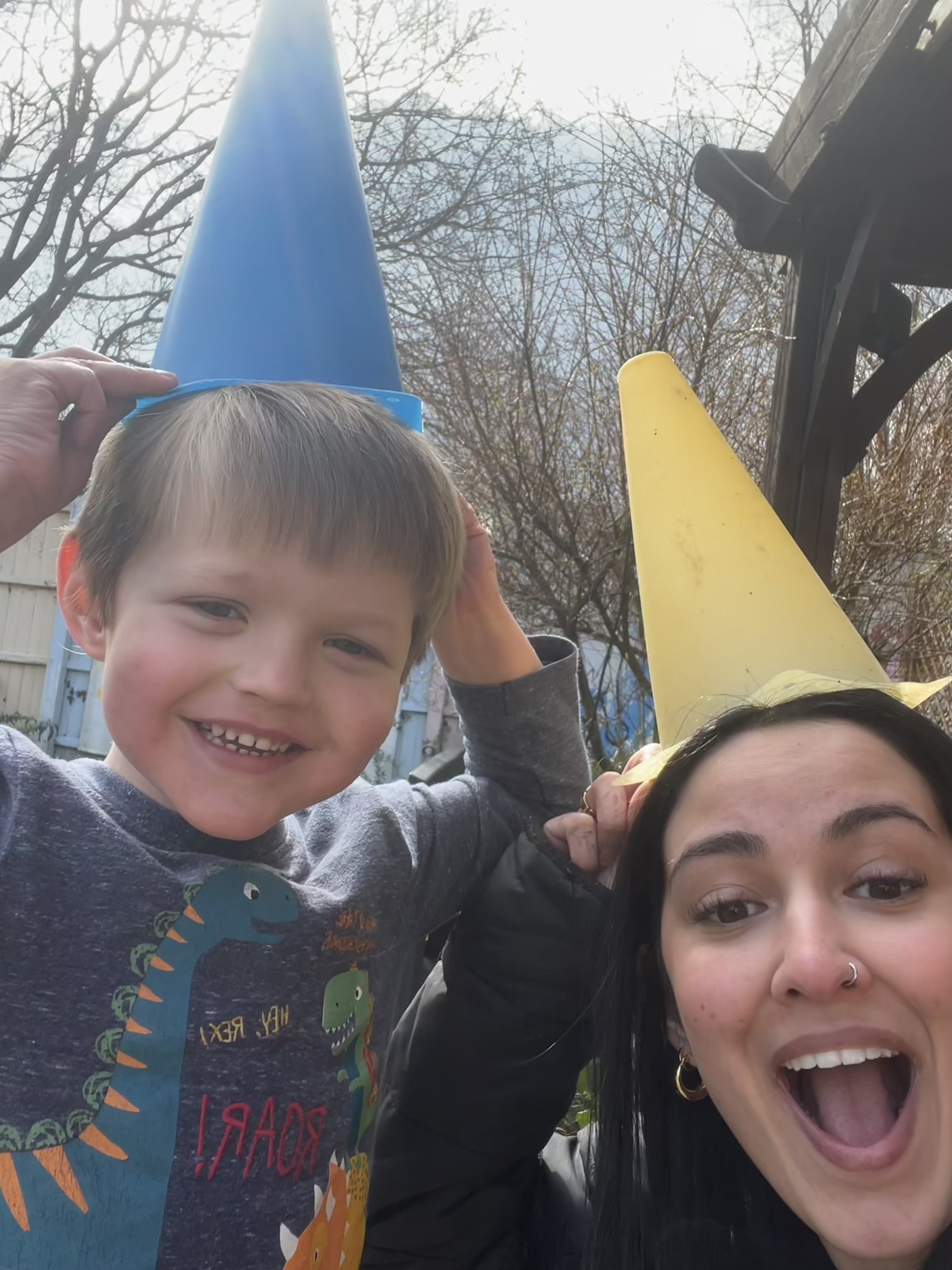 Alfie with Megan